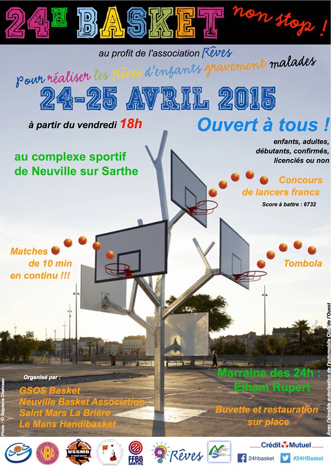 affiche officielle 24h basket