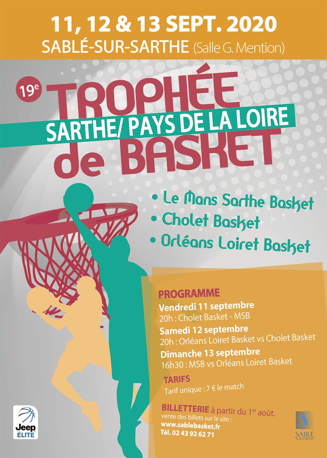 affiche trophée de la sarthe