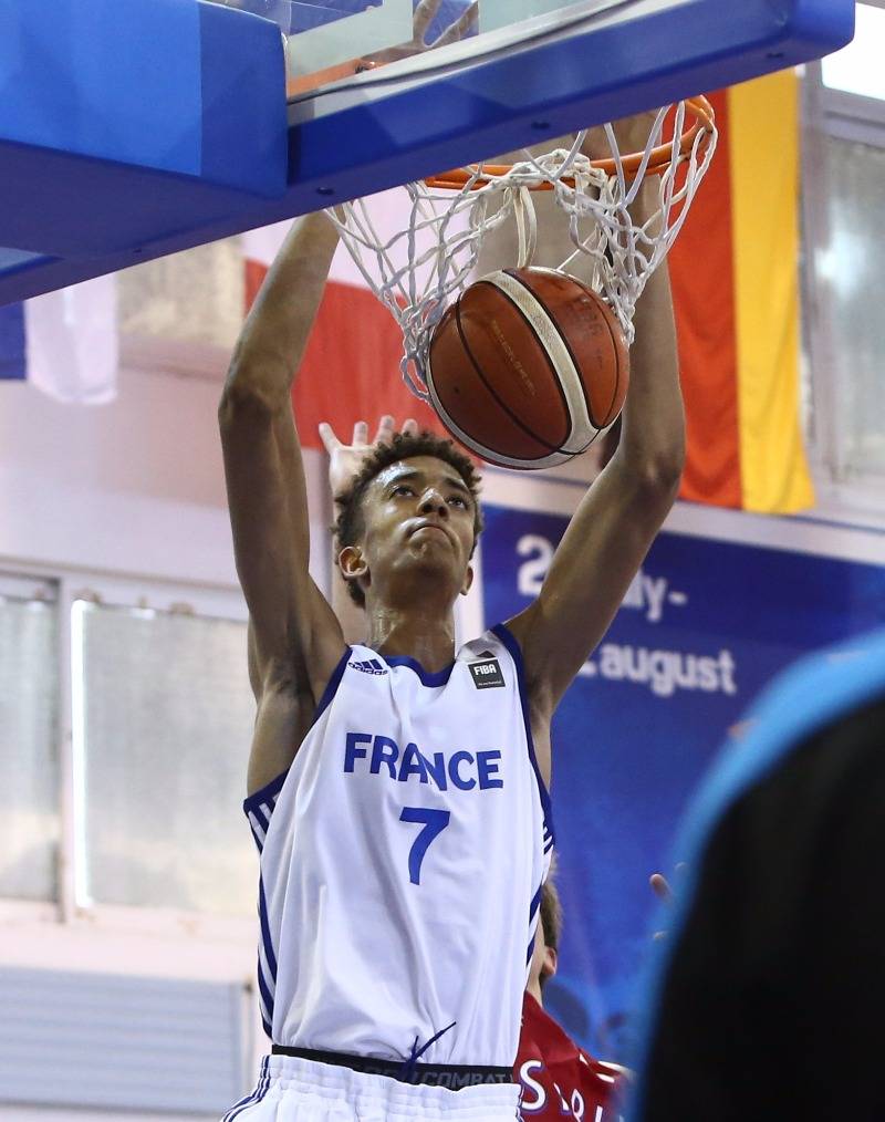Jonathan 6ème avec les U18