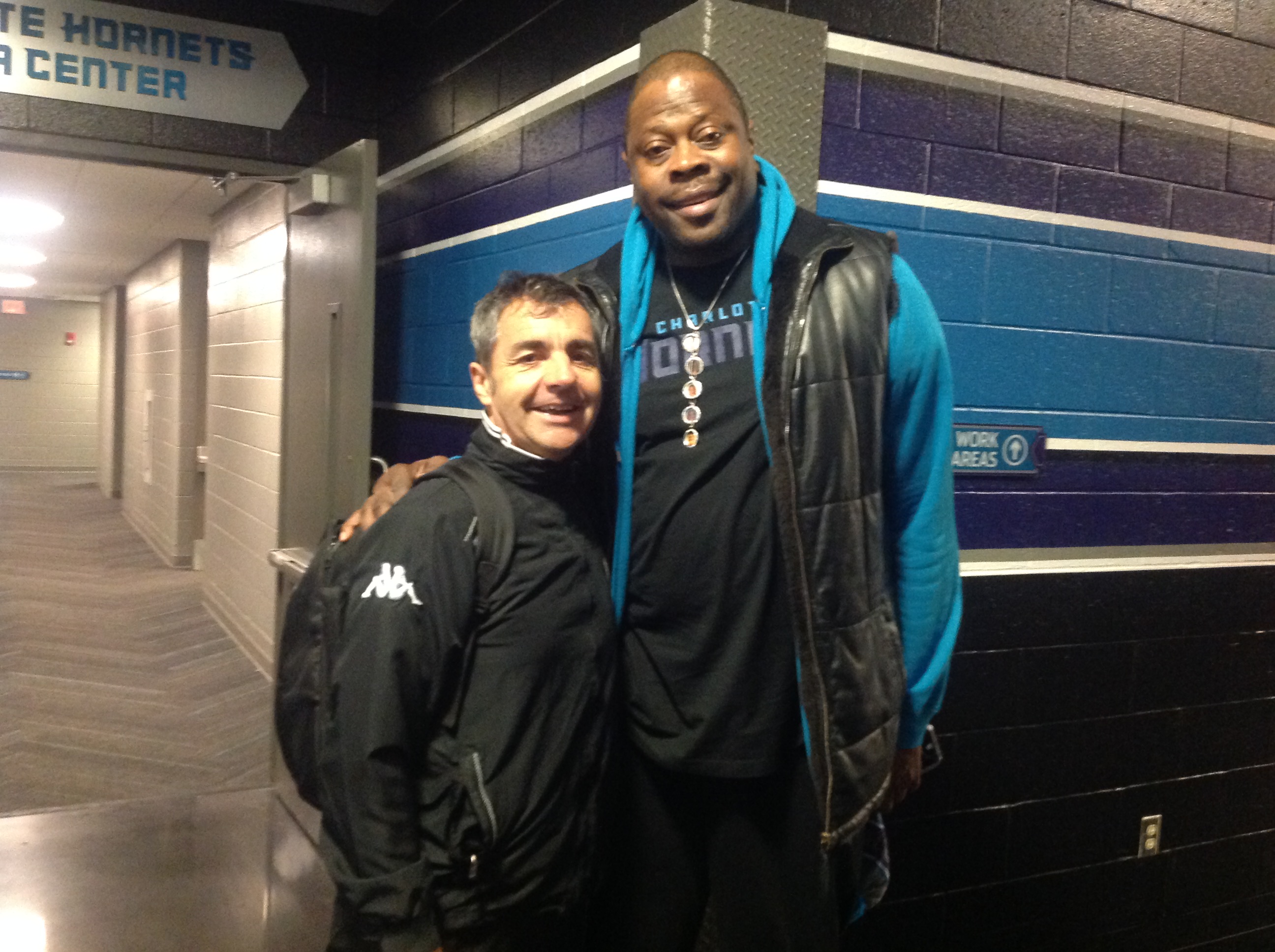 Philippe Desnos avec Pat Ewing