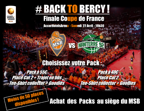 Pack Bercy Moins de 50 places DispoBD