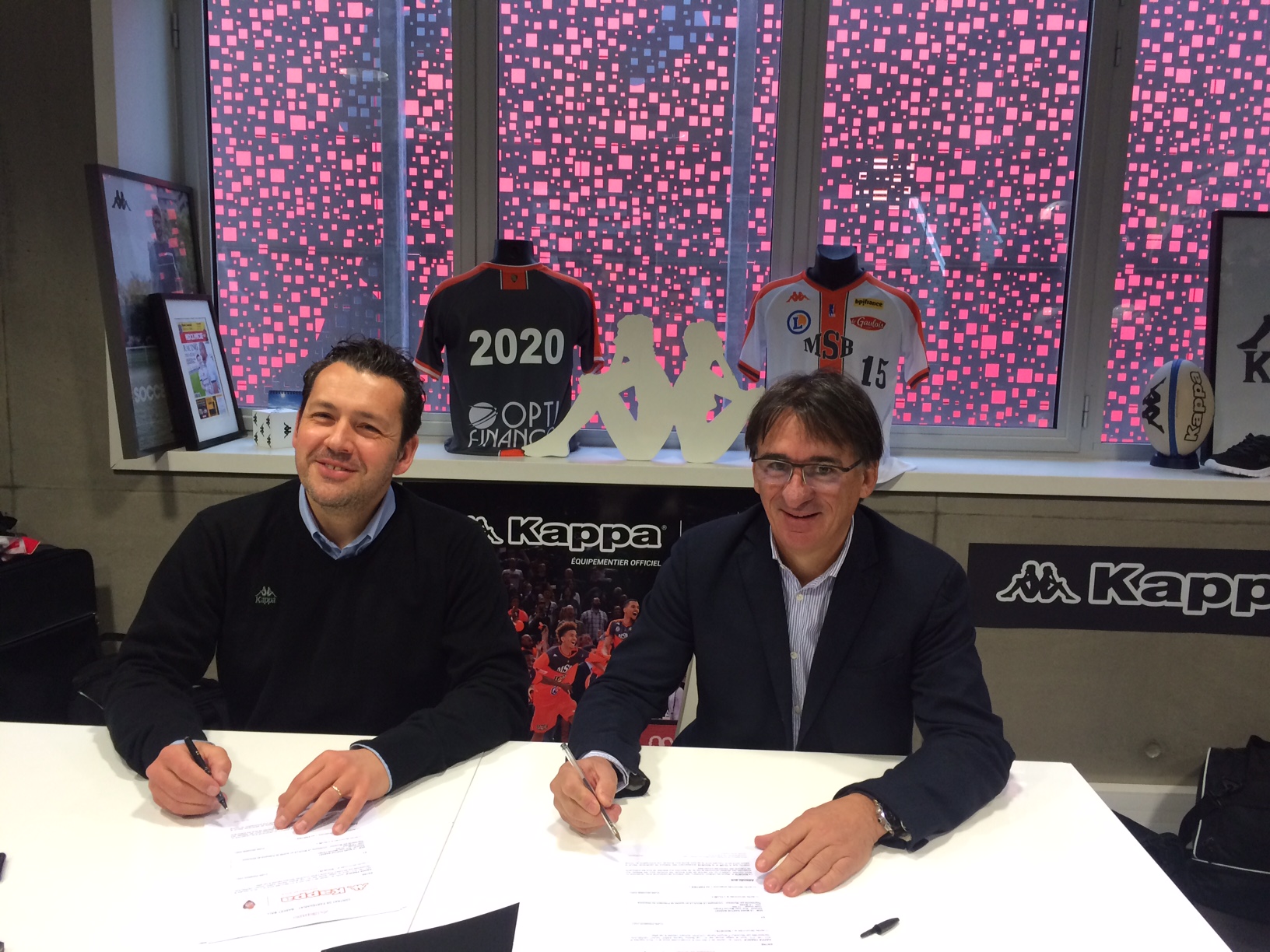 Signature renouvellement contrat Kappa MSB
