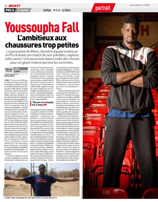 Youss dans LEquipe BD