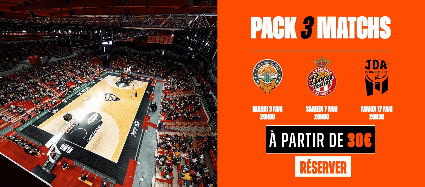 annonce billetterie match 1280x720 site pack 3 matchs