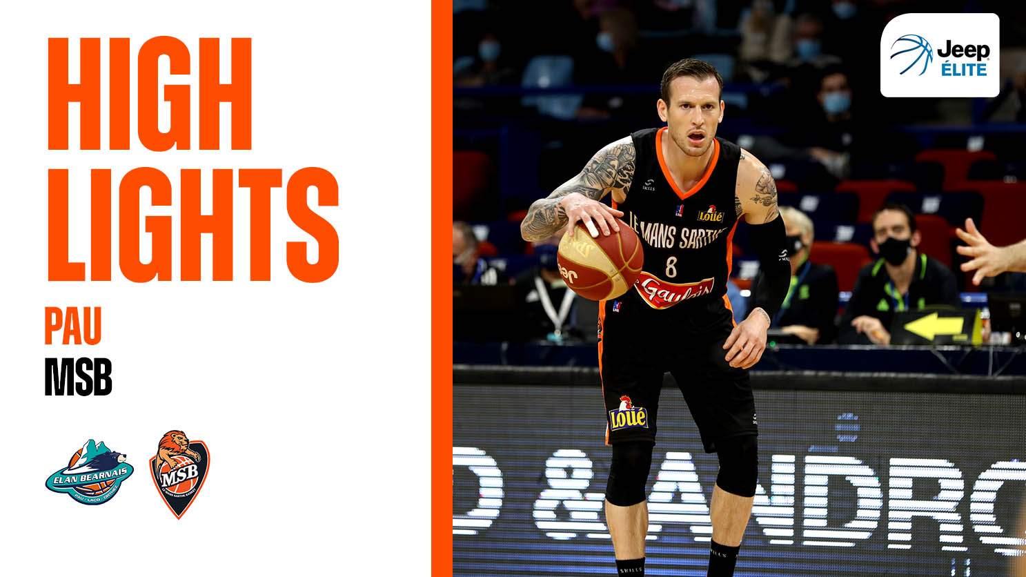 Le Mans Short Officiel Domicile 2019-2020 Mixte MSB Le MANS Le Mans Short Officiel Domicile 2019-2020 Short de Basketball