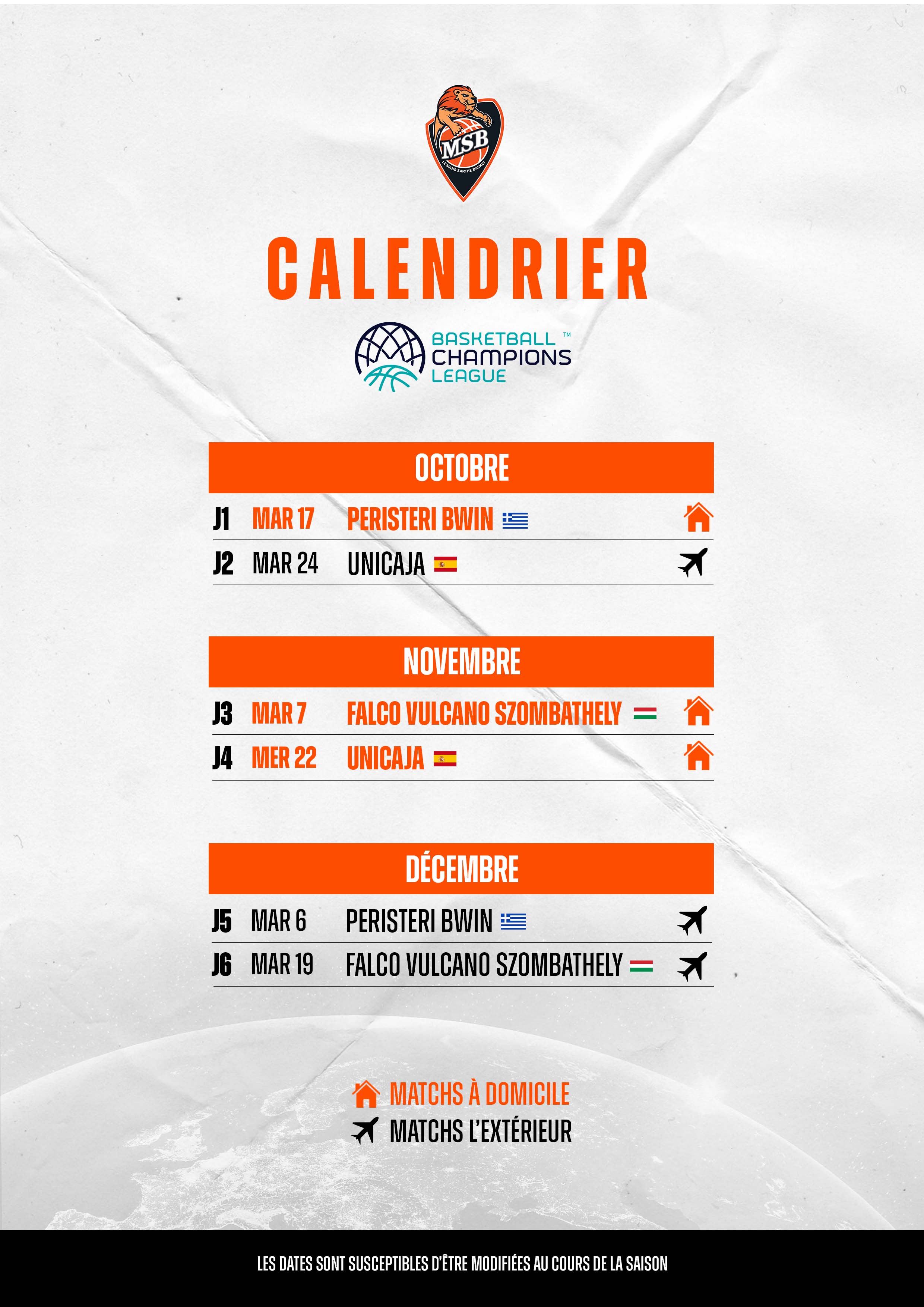 calendrier BCL saison 2023 2024 v2
