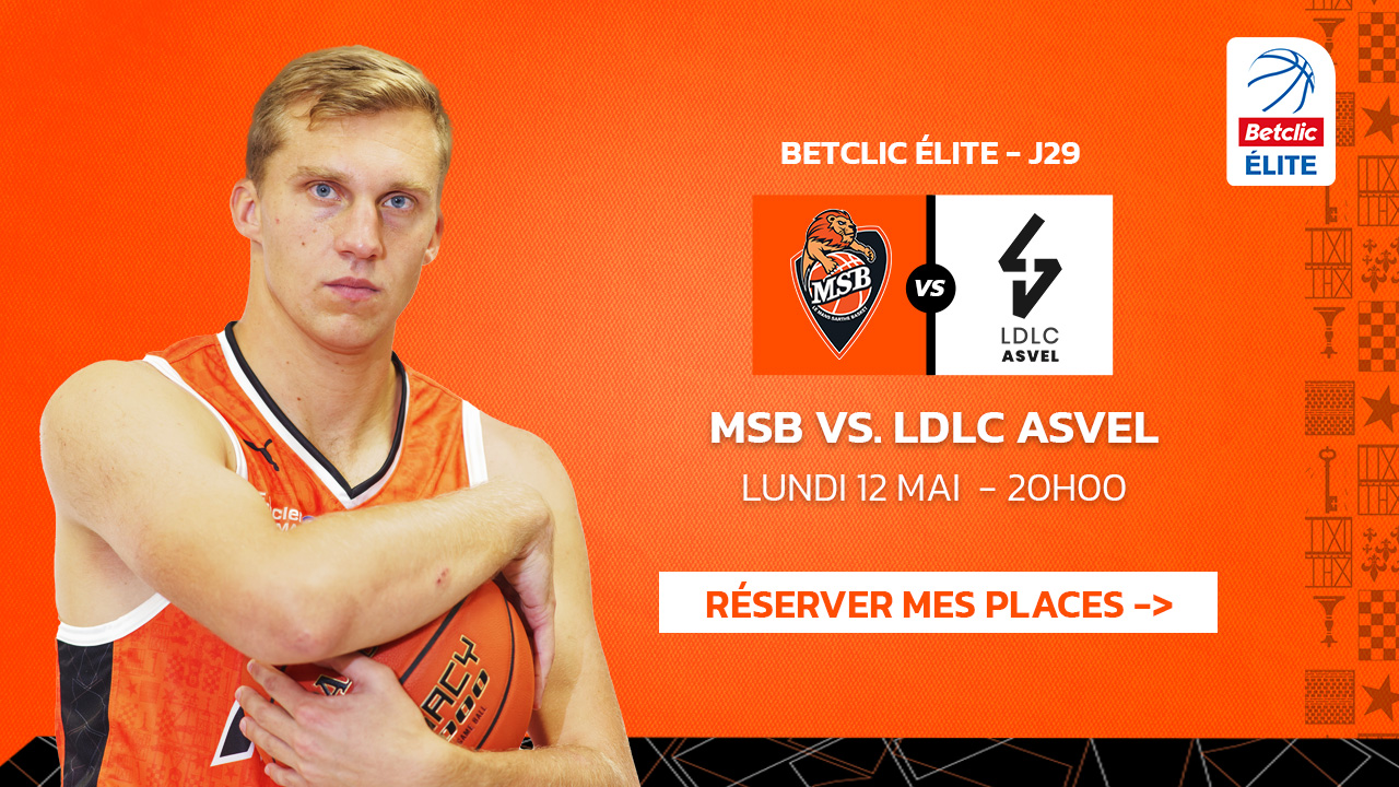 visuel site prochain match MSB LDLC ASVEL
