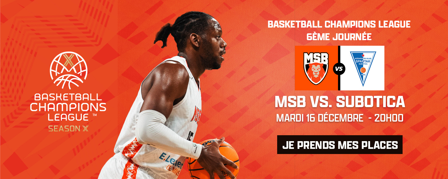 visuel site prochain match bcl vs subotica