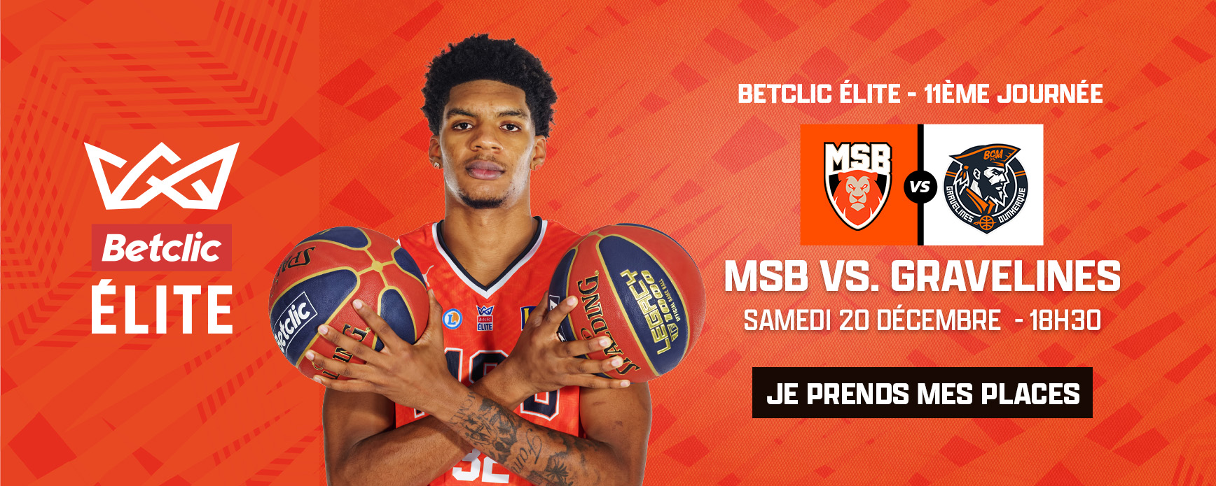 visuel site prochain match msb gravelines