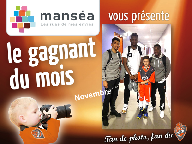 Le Fan du Mois Novembre 2016BD